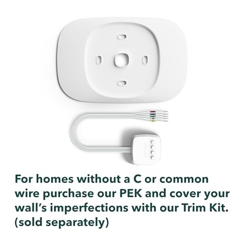 ecobee - Energy Star Certified programmable Wi-Fi Smart Thermostat Essential