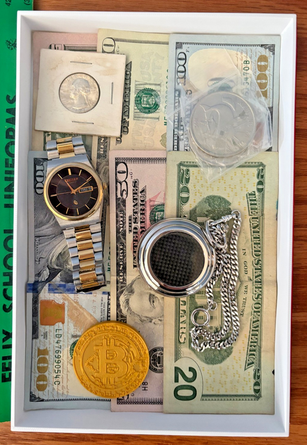 Large Hollow Book Safe Hidden Compartment HIDE CASH Jewelry Valuables Money Cute