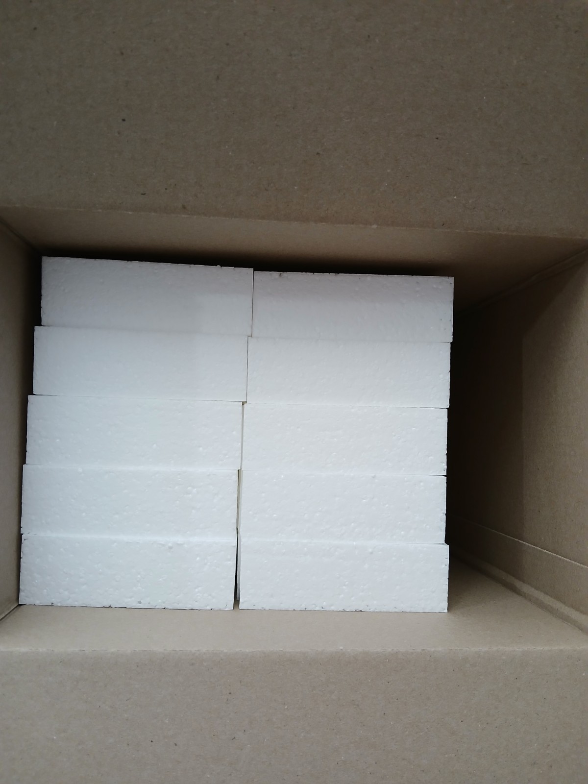 NES Styrofoam Insert Nintendo Game Box Replacement Foam Block- 100 Pieces