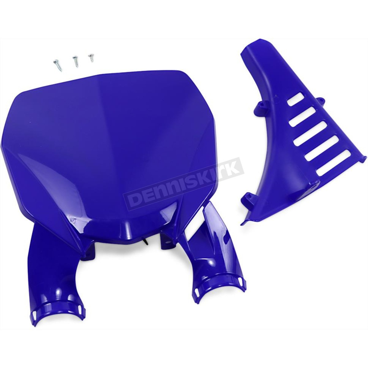 UFO Blue Front Number Plate - YA04873-089