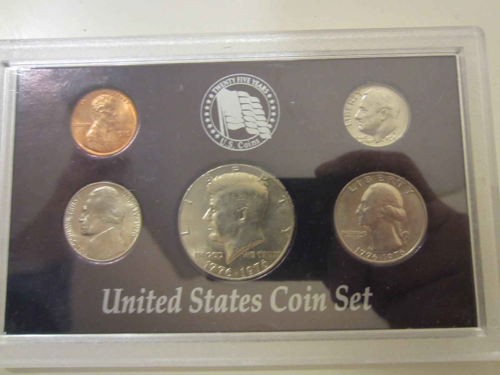 1976 United States Coin Set with Bicentennial Quarter and Half Dollar