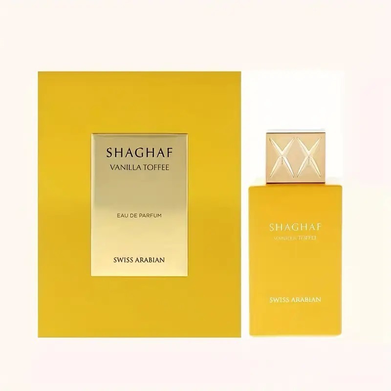 Shaghaf Vanilla Toffee by Swiss Arabian Unisex Eau de Parfum, Warm Gourmand Frag
