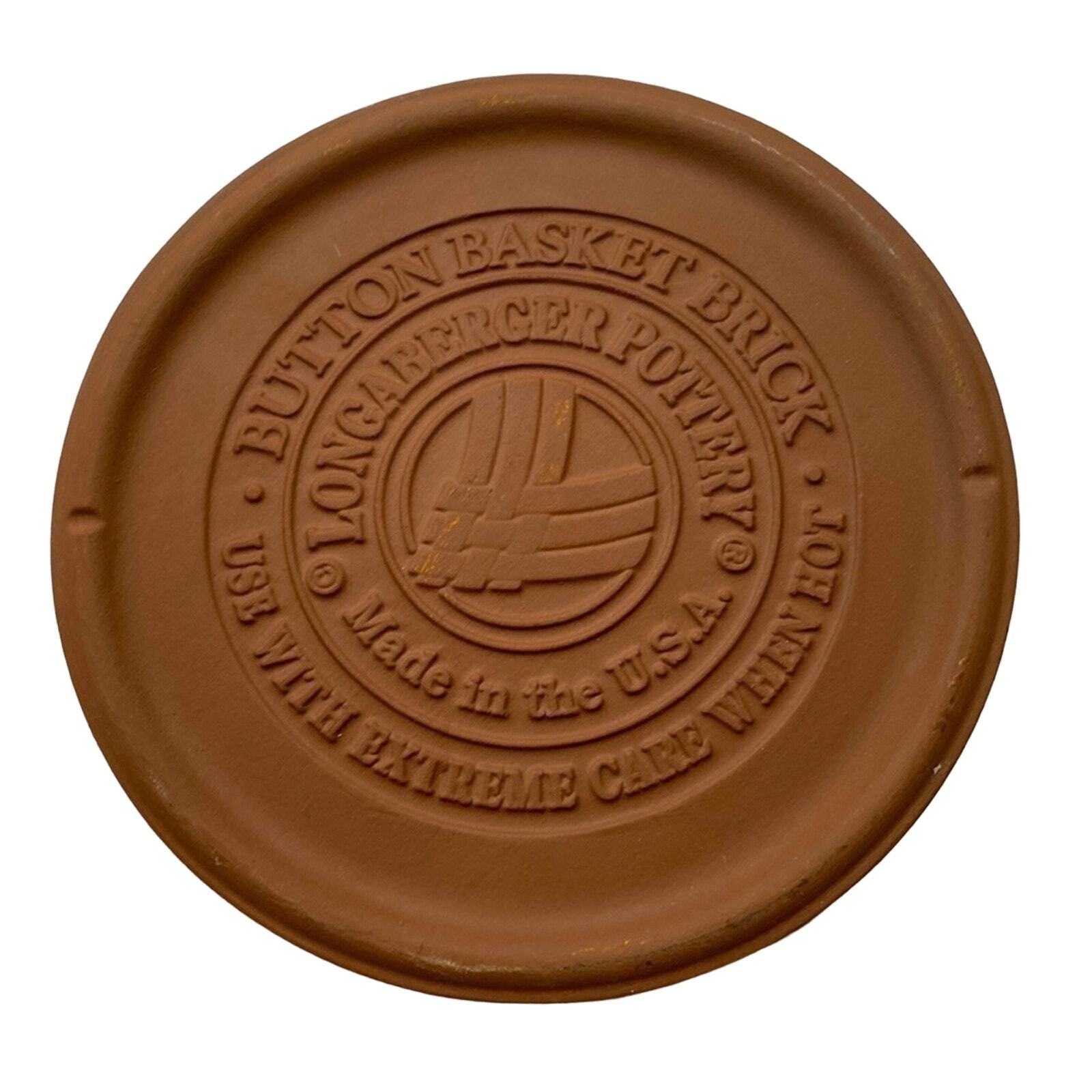 •Longaberger• Button Brick, EUC