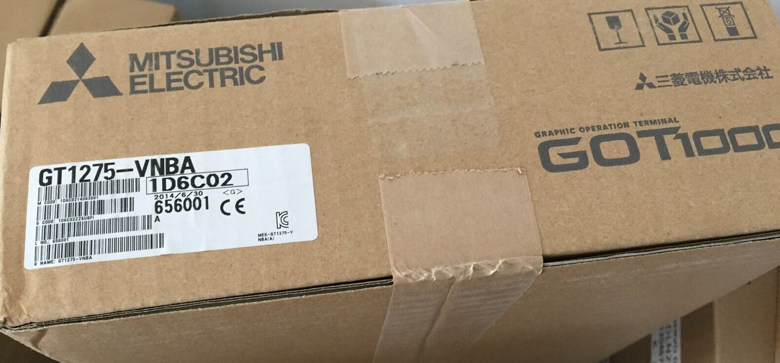 New in Box Mitsubishi GOT 1000 GT1275-VNBA HMI Touch Screen Panel PLC