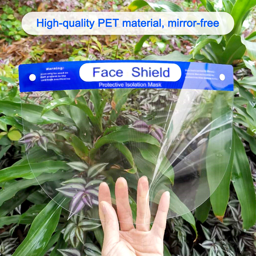 10pcs Splash Anti-fog Proof Cap Full Face Head-mounted Eye Protective Shield Hat