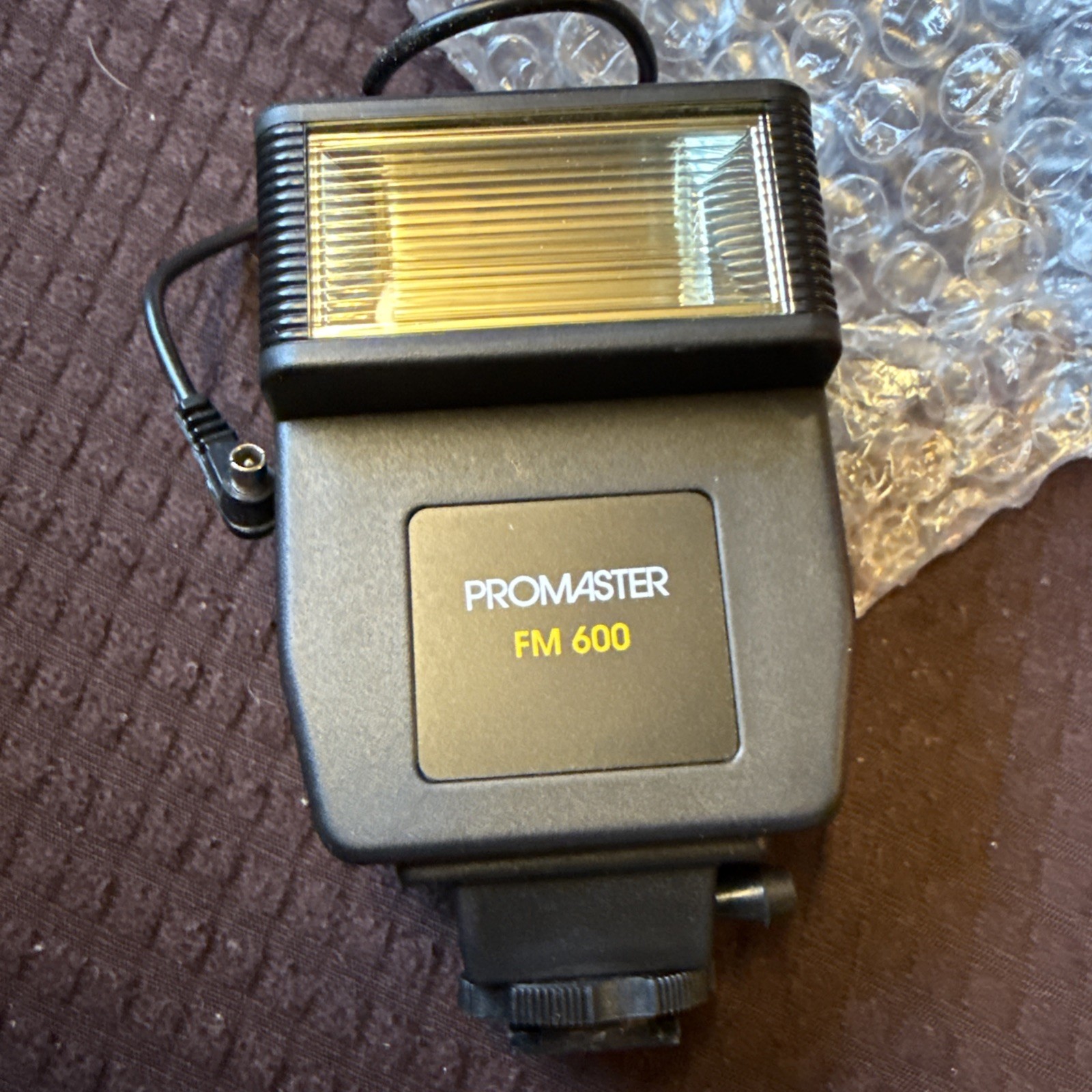 Promaster FM 600 Shoe Mount Flash New Old Stock