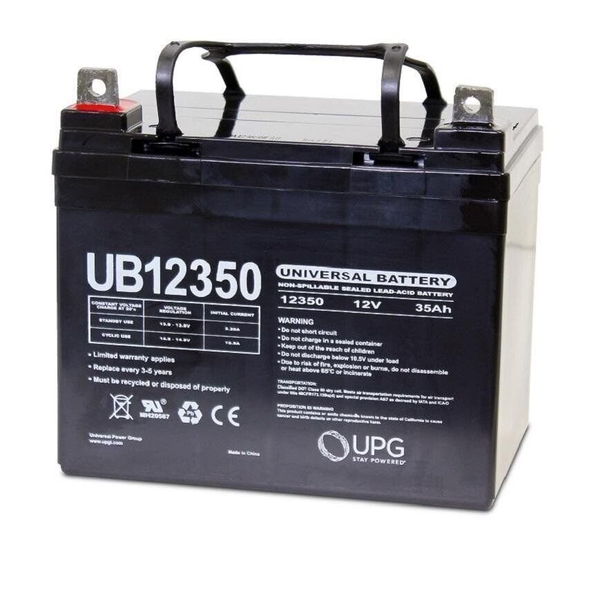 UPG 12V 35AH Sealed Lead Acid Batteries x 2 (Pair) - U1 Battery's