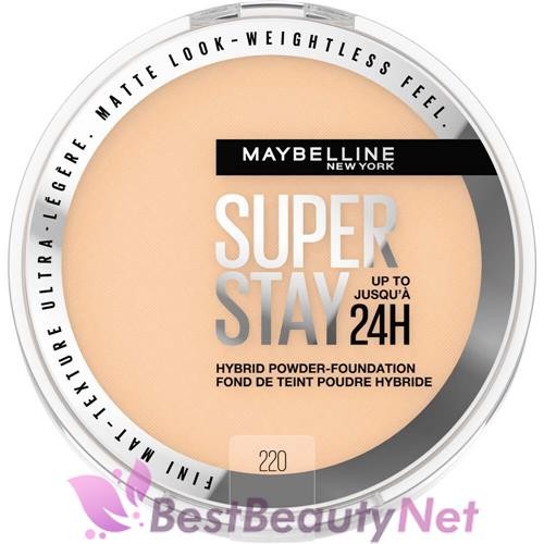 Maybelline Super Stay 24H Hybrid Powder Foundation 220 0.21oz / 6g
