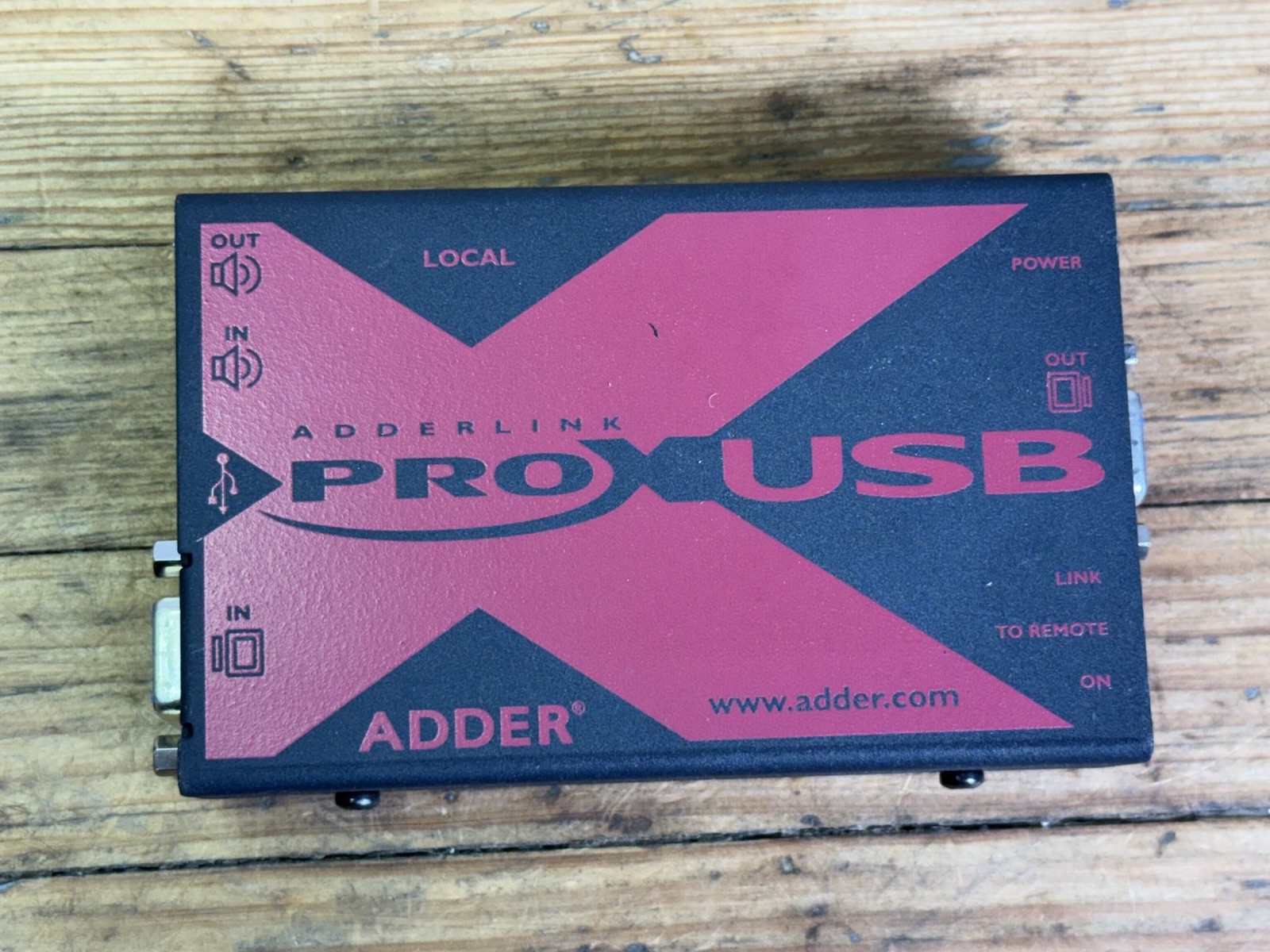 ADDER AdderLink X-USBPRO Extender Tested Working XUSBPRO 5V 500mA