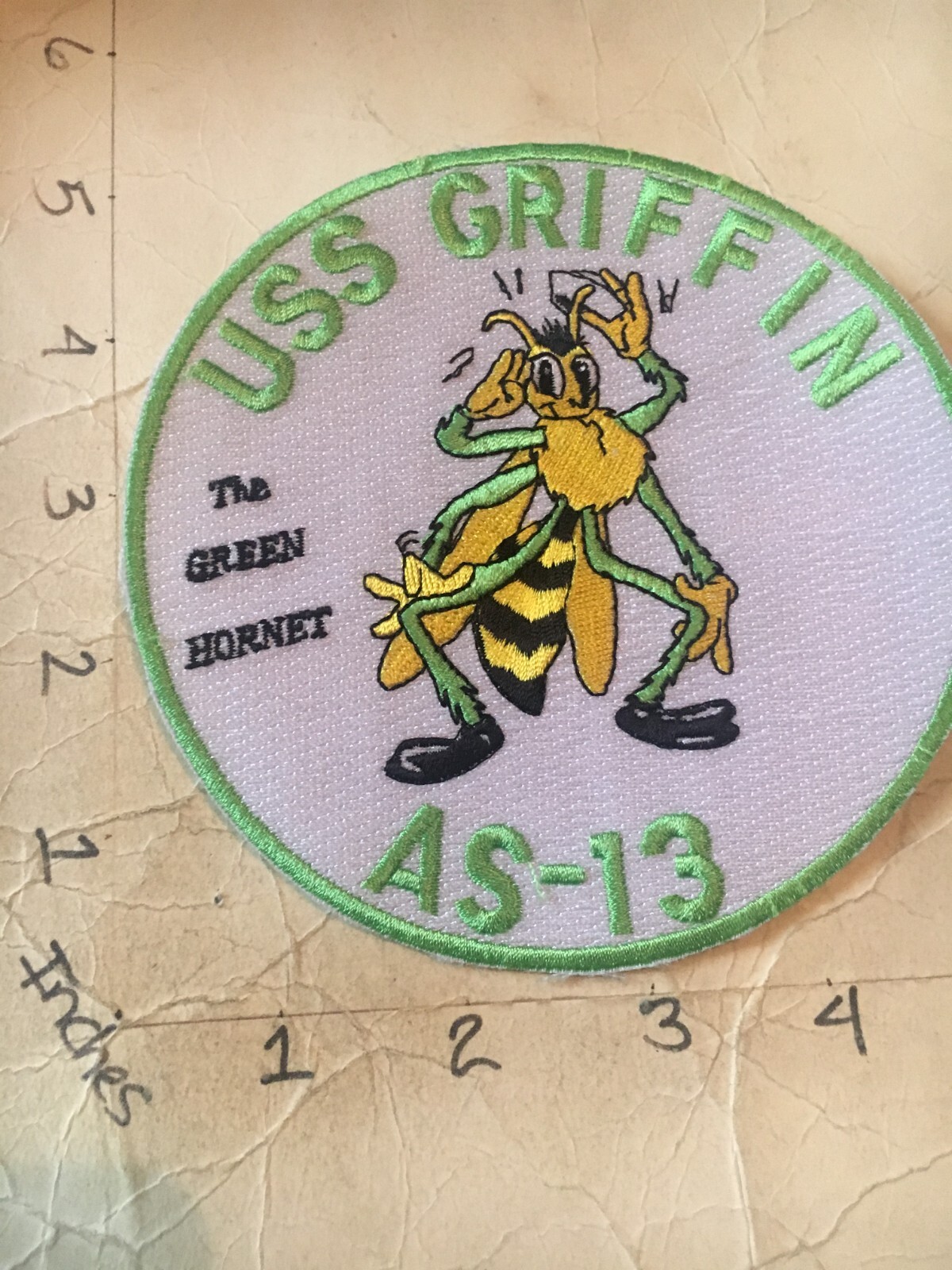 US Navy USS Griffin AS-13 patch 6/9/25