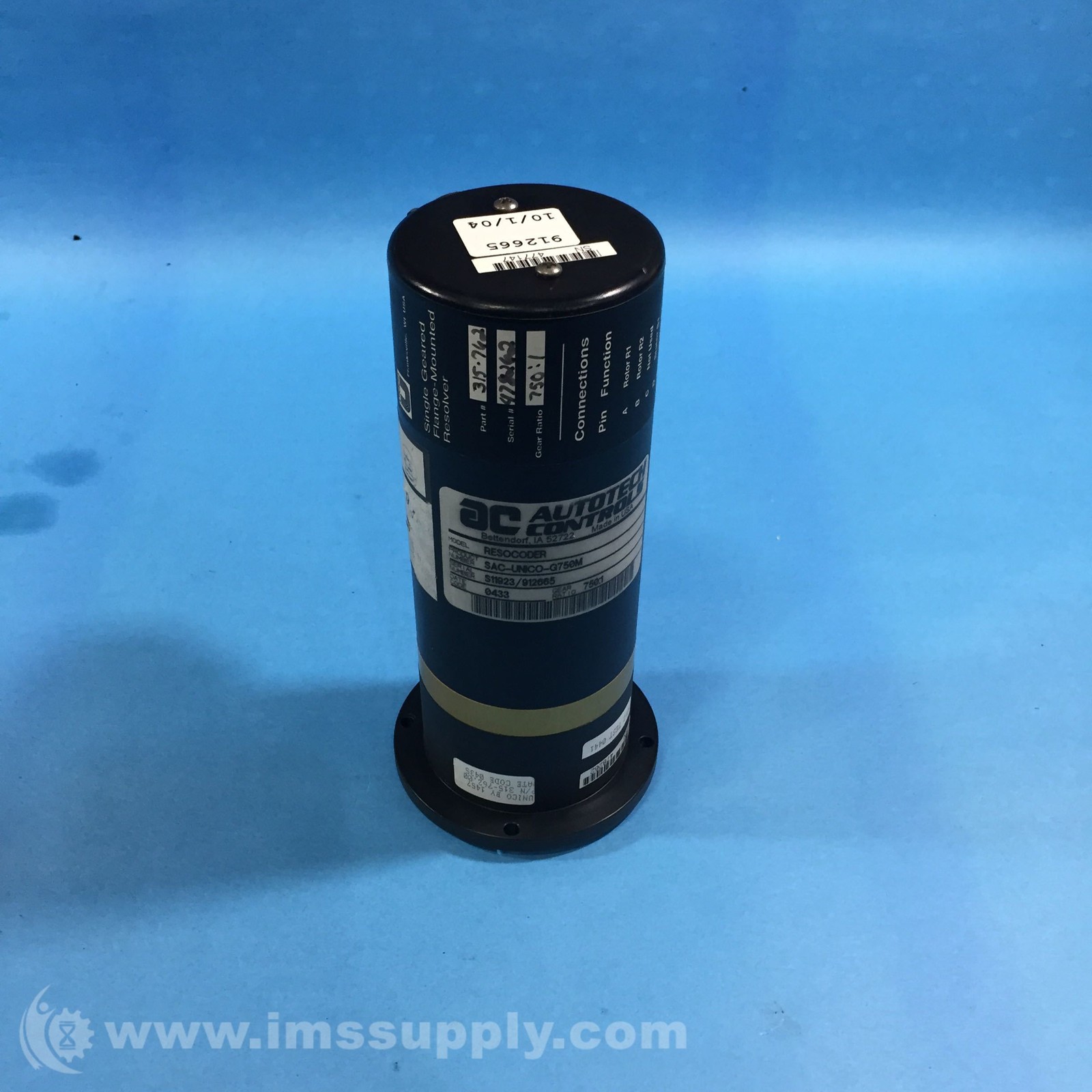 Unico 315-762 Flange-Mounted Resolver FNIP