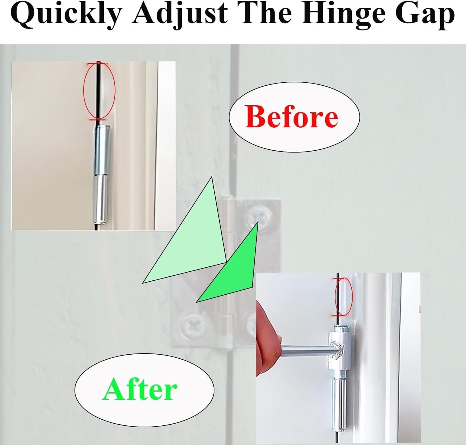 Compatible with Fire Doors Hinge Adjustment Wrench Steel 23-25mm Gap Tool