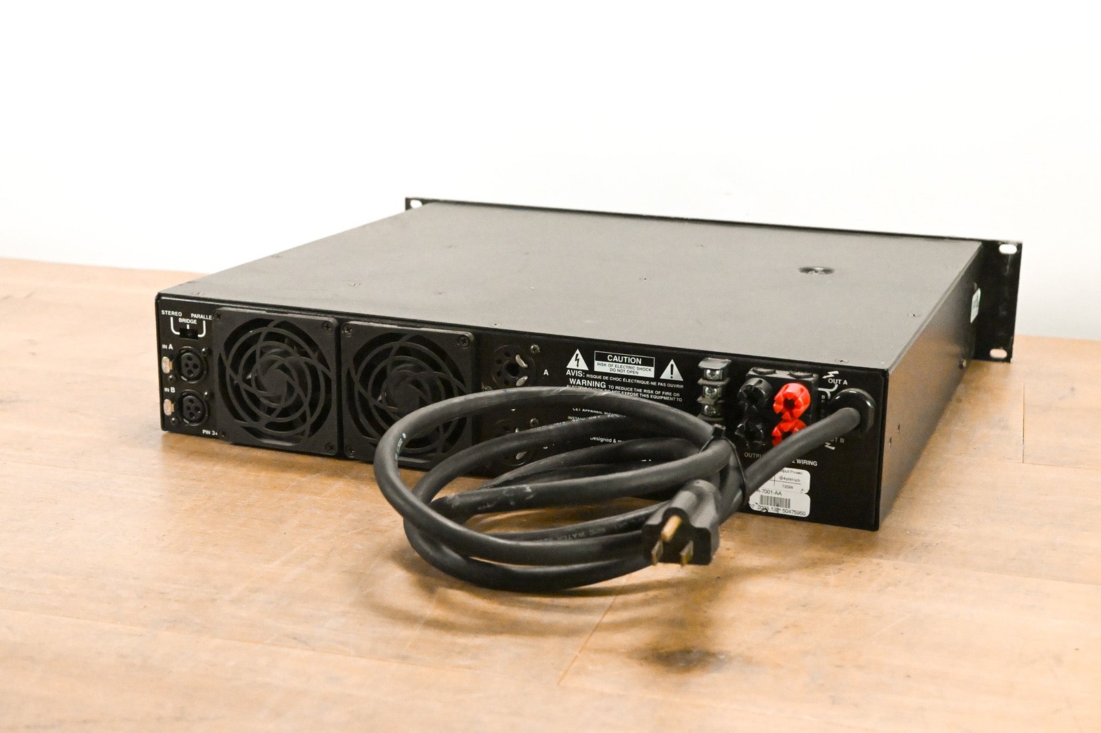 Crest Audio 7001 2-Channel Power Amplifier CG011TA
