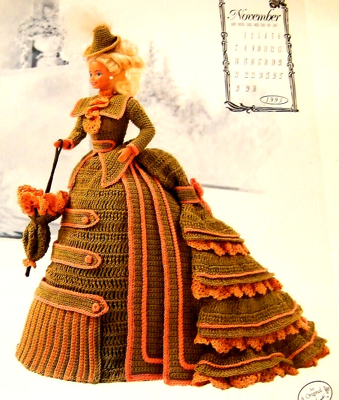 Annie's Victorian Lady Centennial Collection Miss November 1993-Fashion Doll (D)