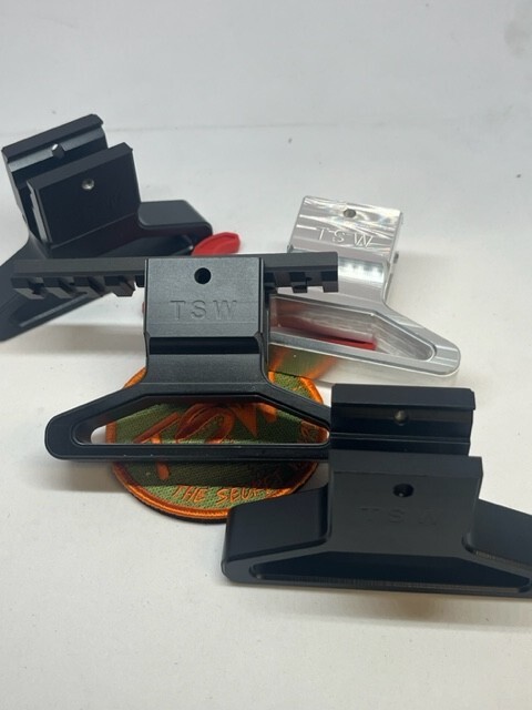 Rifle picatinny rail Bag slider Billet FLAT bottom