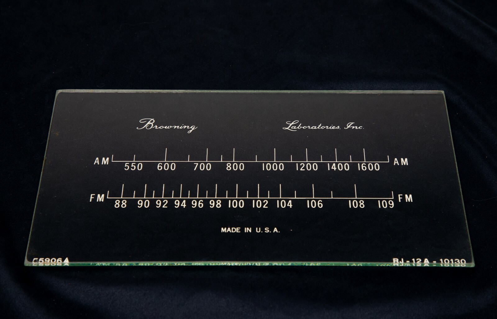 Browning Laboratories Inc Dial Glass