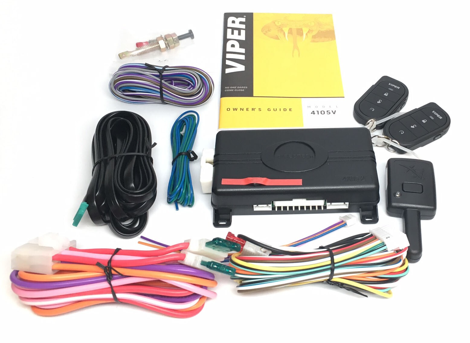 Viper 4105V 1-way Car Remote Start System TWO 4-Button Remotes + DB3 Bypass