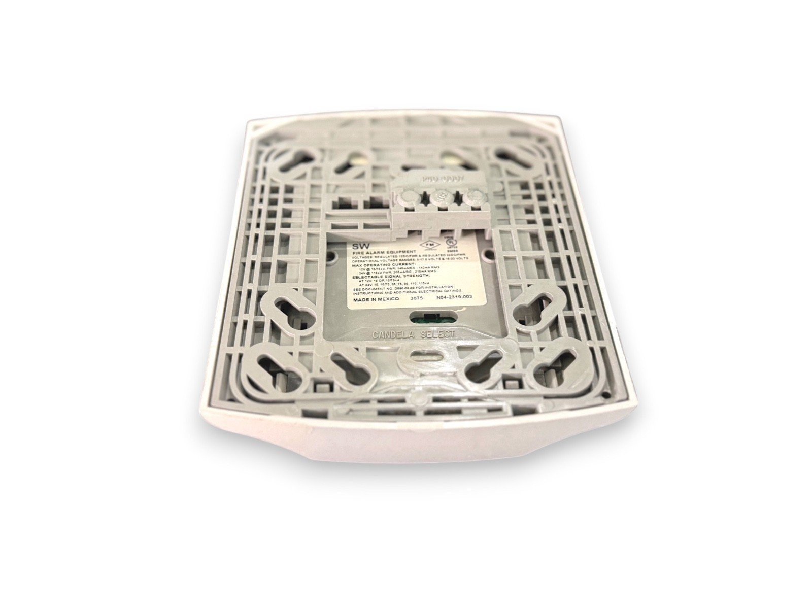 System Sensor SW Fire Alarm Strobe Wall White