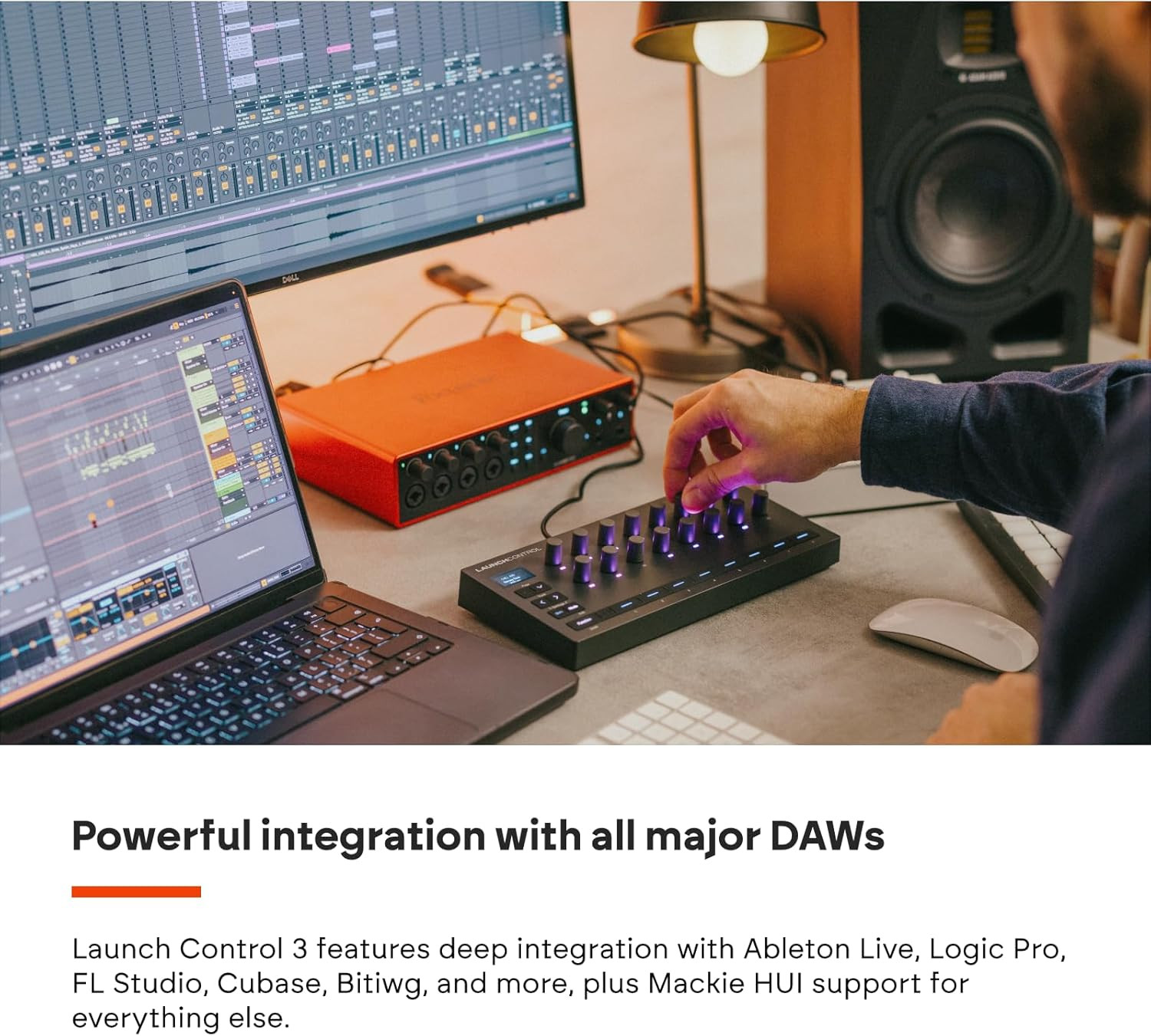 Launch Control 3 – USB Powered, MIDI Control Surface for DAW and Hardware Integr