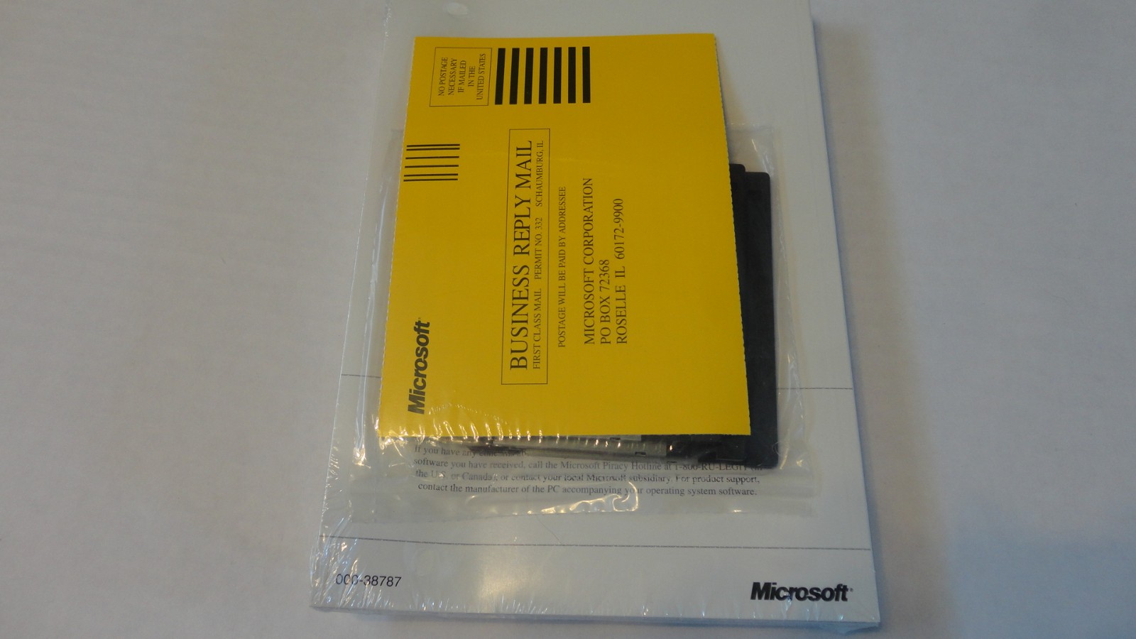 Genuine: Microsoft MS-DOS 6.22 Full Version with 3.5 disks & COA New Sealed!