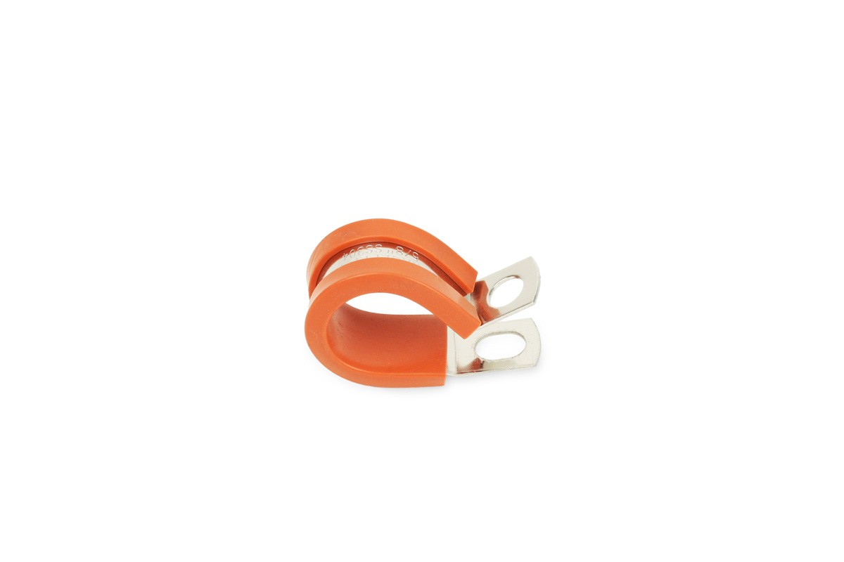 Adel High Temp Cushioned Mounting Clamp, 5/8" ID, for -6AN Hose