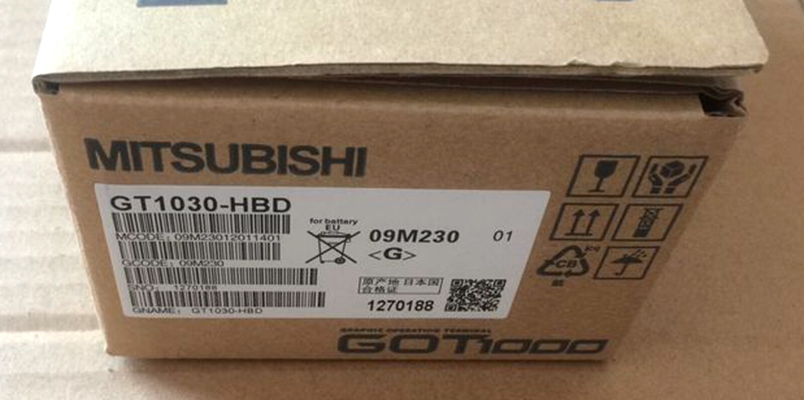 NEW Mitsubishi GT1030-HBD touch screen