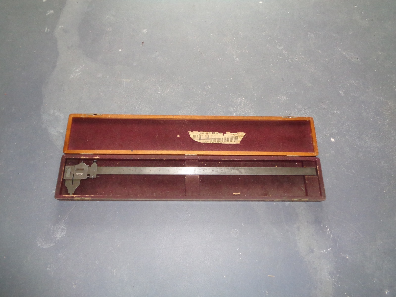 0 - 24" Starrett Master Vernier Slide Caliper