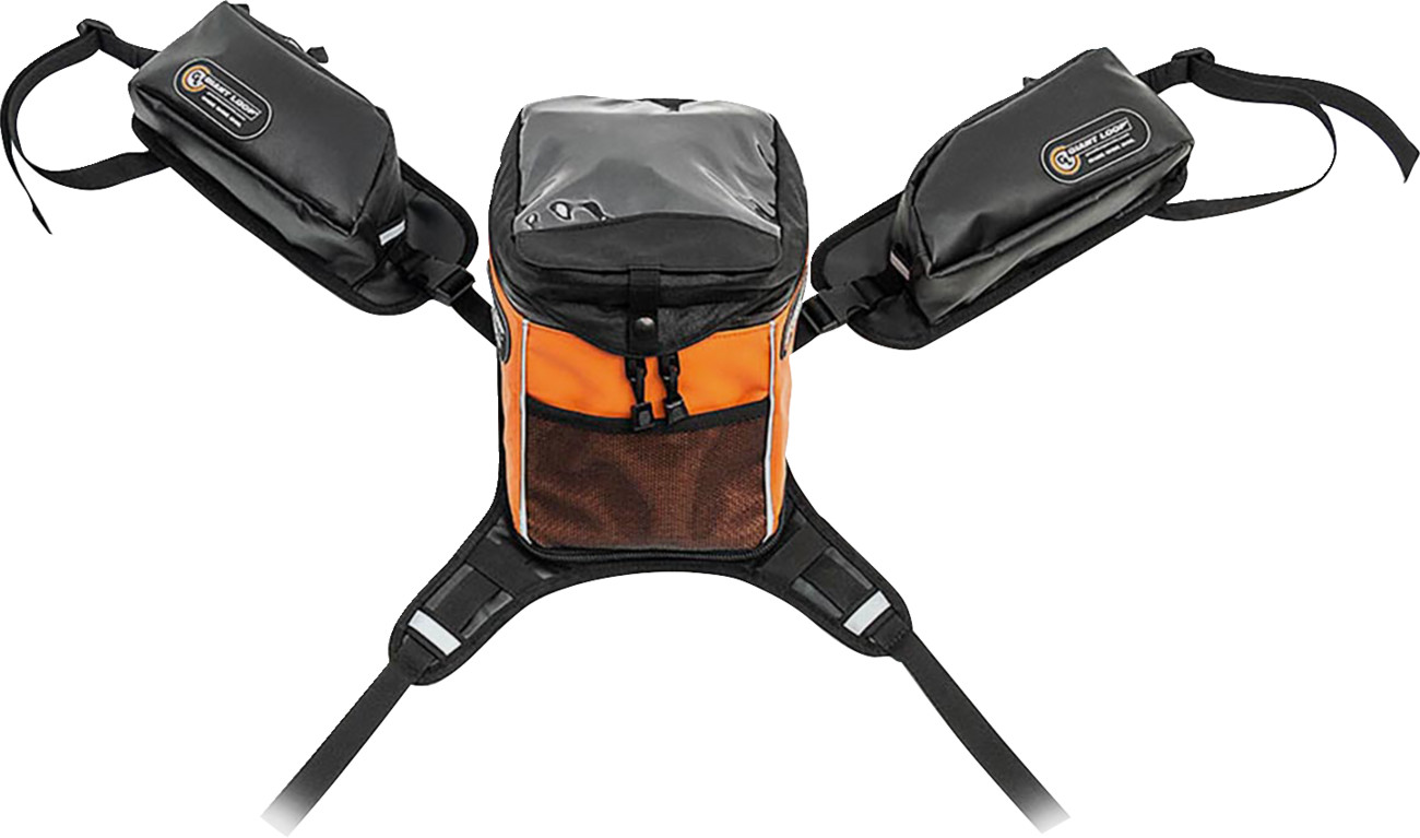 GIANT LOOP Pannier Pockets Motorcycle- Black PNN23-B