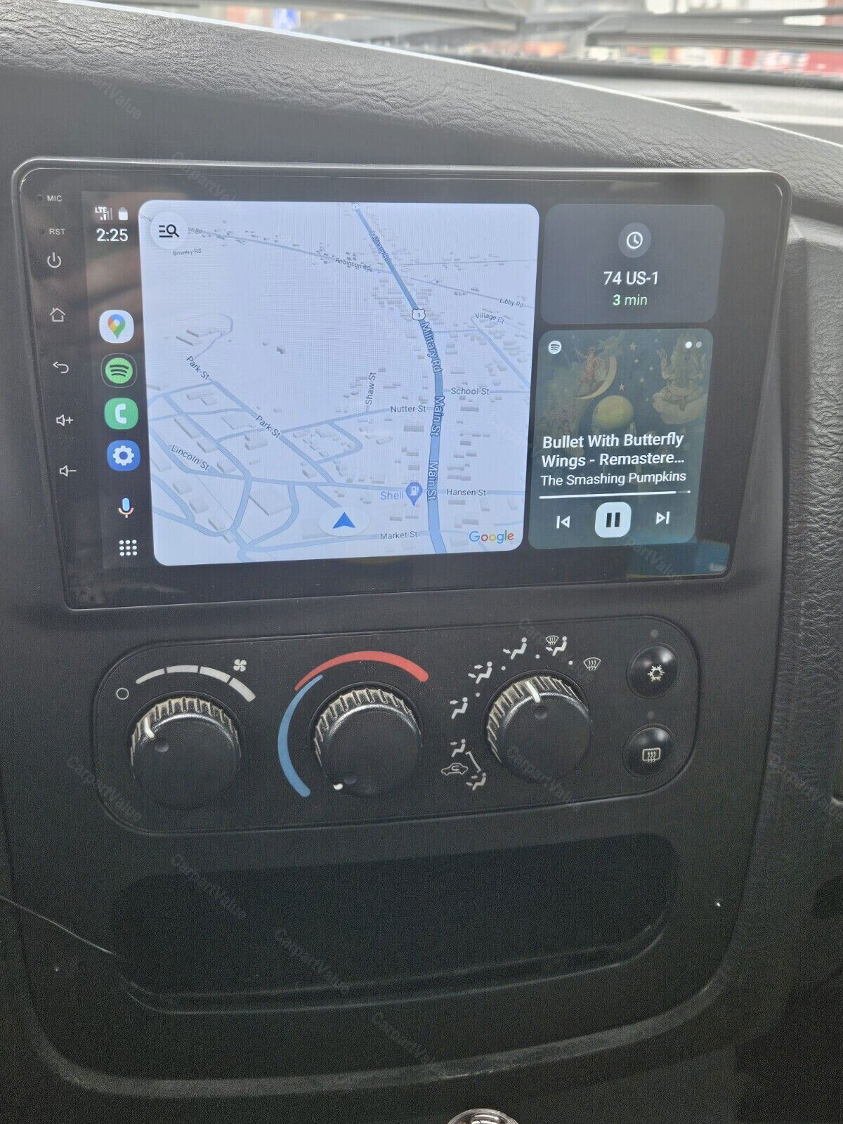 Radio Carplay For 2002-2005 Dodge Ram FM RDS Backup Camera BT WiFi GPS Navi