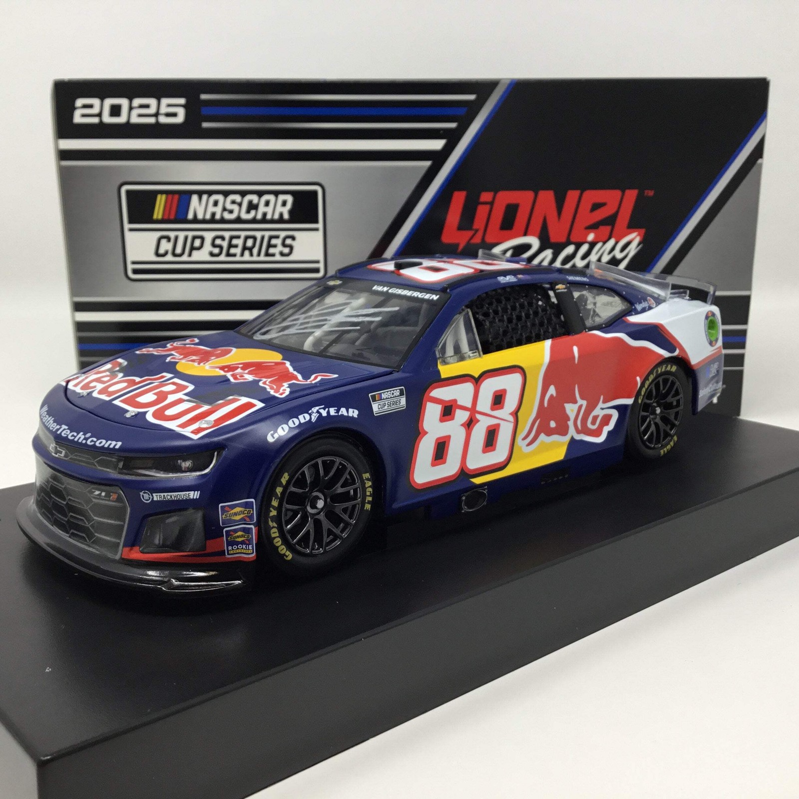 Shane Van Gisbergen 2025 Red Bull Autographed 1:24 Diecast