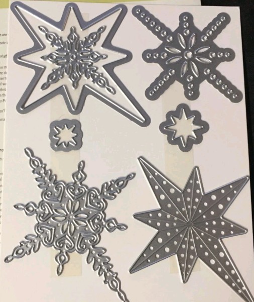 Stampin' Up Star of Light Photopolymer Stamp Set & Starlight Thinlits Dies New