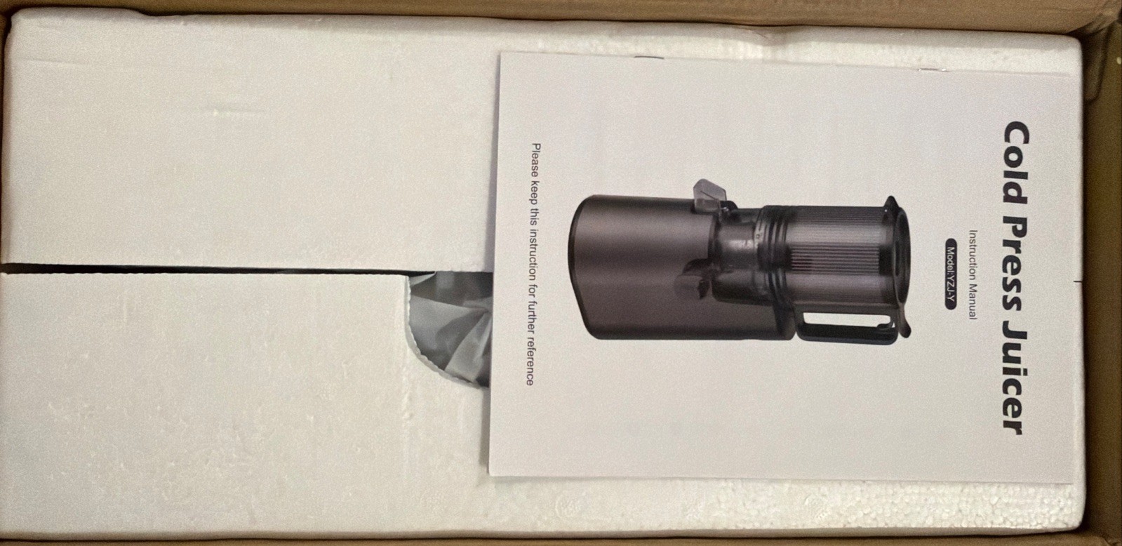 LQZ cold press juicer Masticating Juicer With 5.4 Wide Feed Chute 350 W