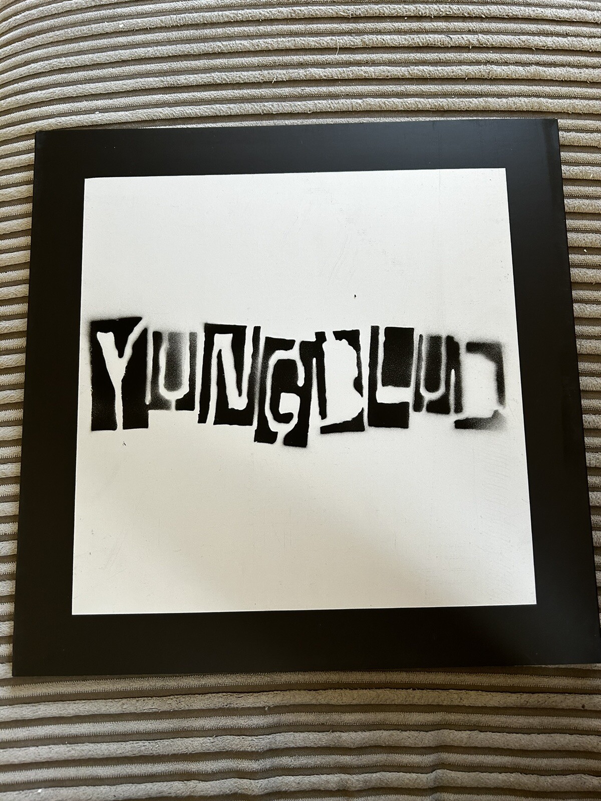 Yungblud First Album Stencil Scratch Sleeve Not Vinyl Limited Edition New Mint