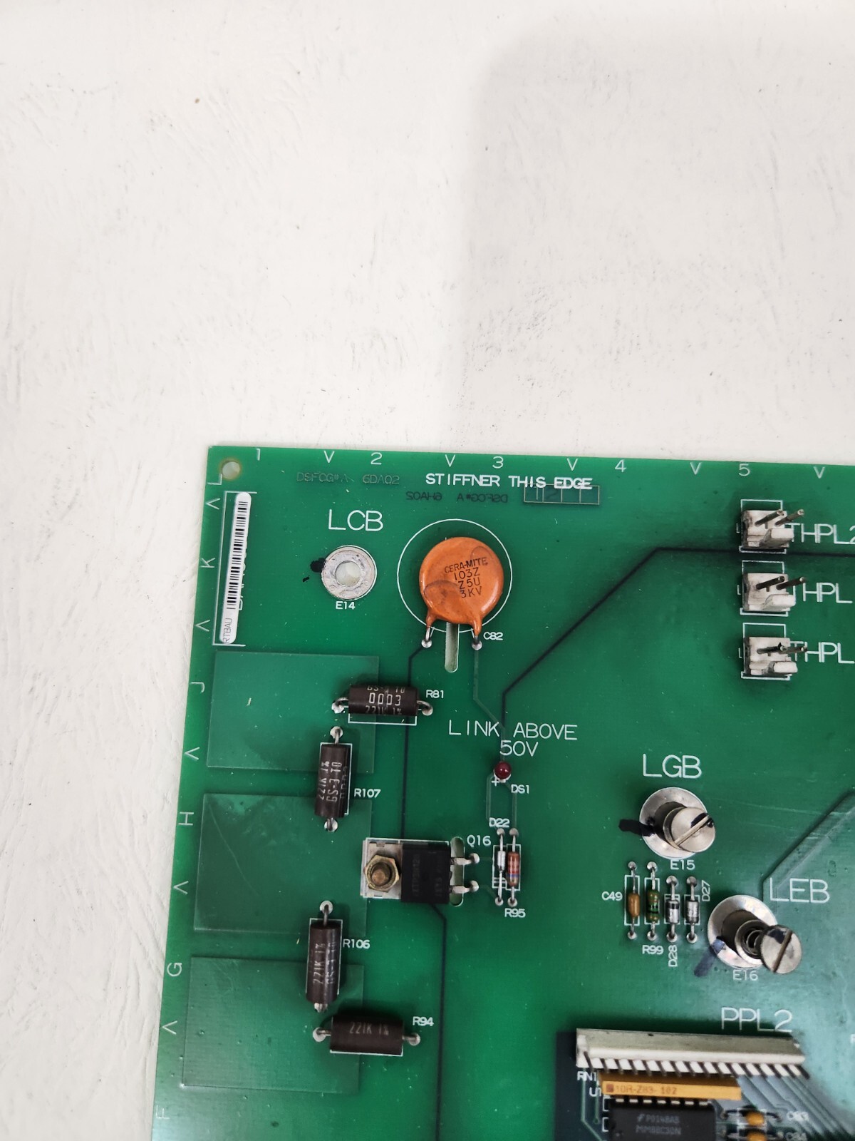 GE GENERAL ELECTRIC IS200DSFCG1AEB D/S FEEDBACK BOARD 6BA02