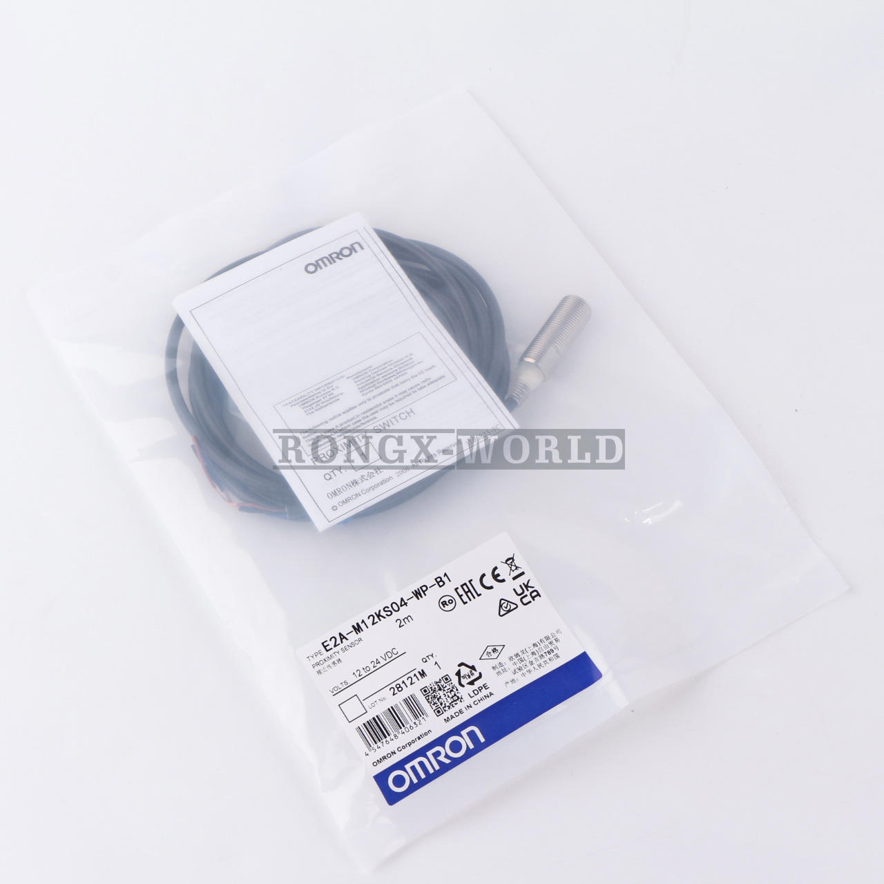 New 1PCS OMRON E2A-M12KS04-WP-B1 E2AM12KS04WPB1 Photoelectric Switch