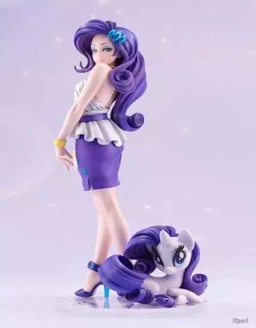 RARITY  FIGURE MY LITTLE PONY BISHOUJO PRINCESS 22CM STATUE GIFT TOY No Box
