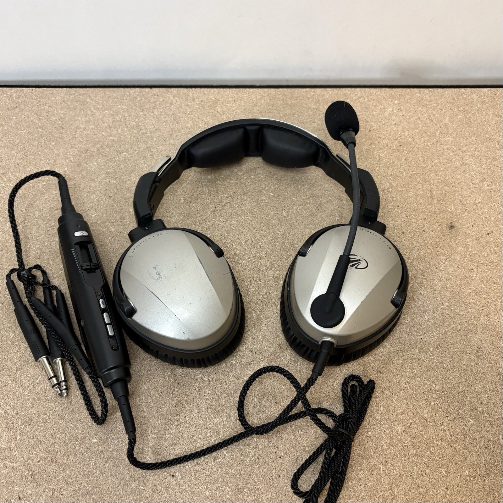 Lightspeed Zulu 3 Dual GA Plug Bluetooth ANR Headset