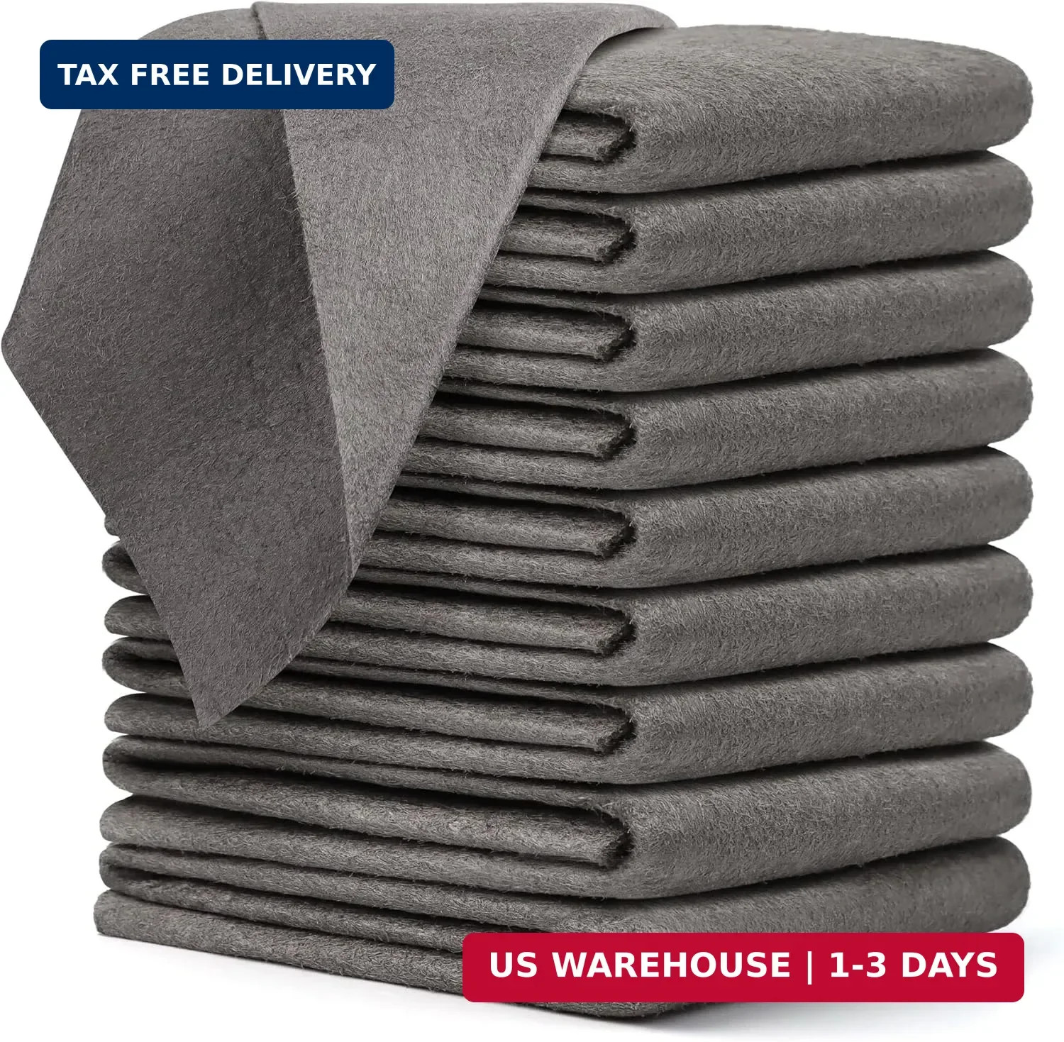 10 Pcs Thickened Magic Cleaning Cloth, Microfiber Streak Free Cleaning Cloths Re