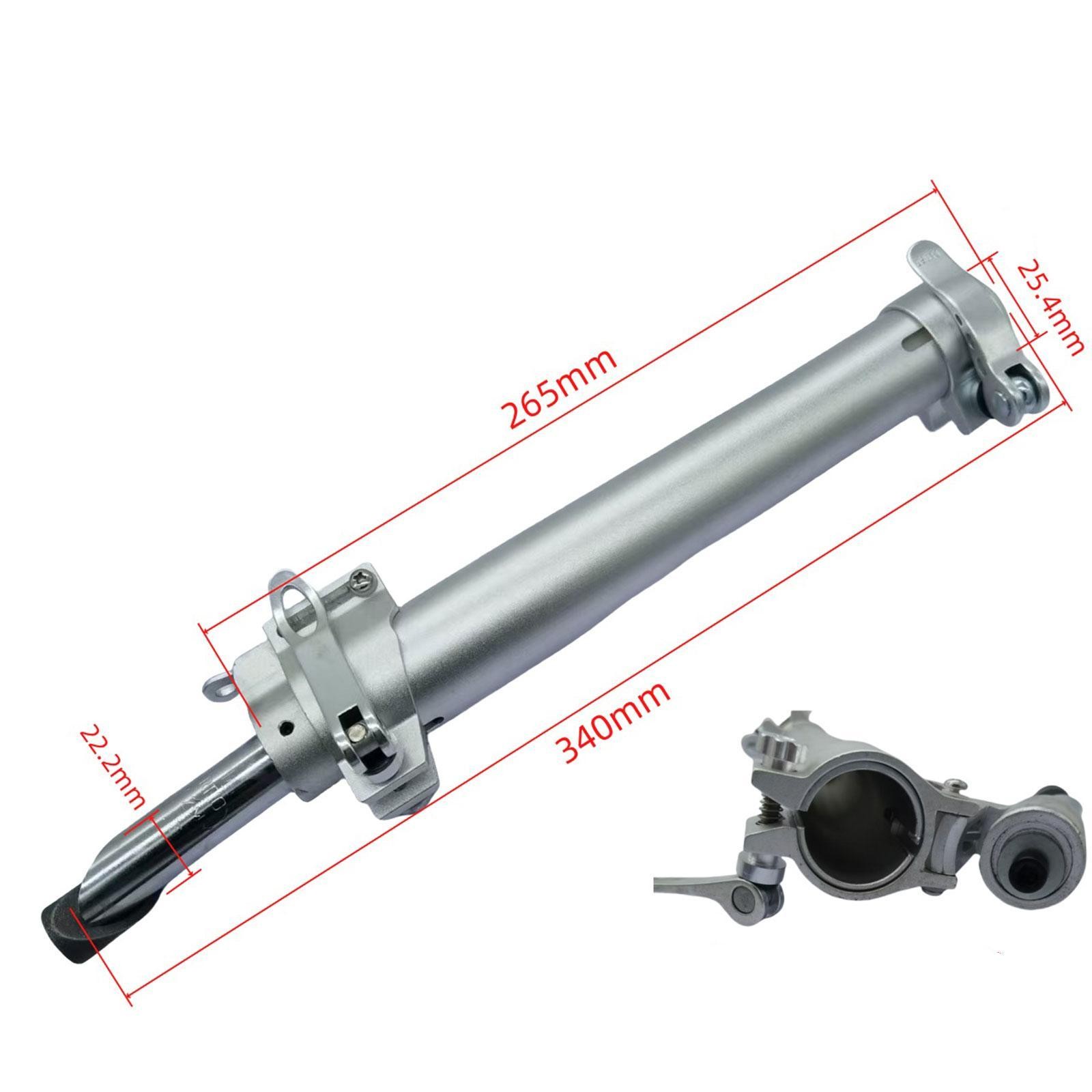 1inch 0.87inch Folding Bicycle Stem Adapter Replace Parts Handlebar Riser
