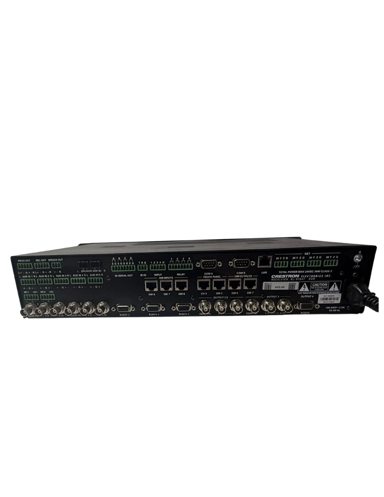 Crestron MPS-300 Multimedia Presentation System