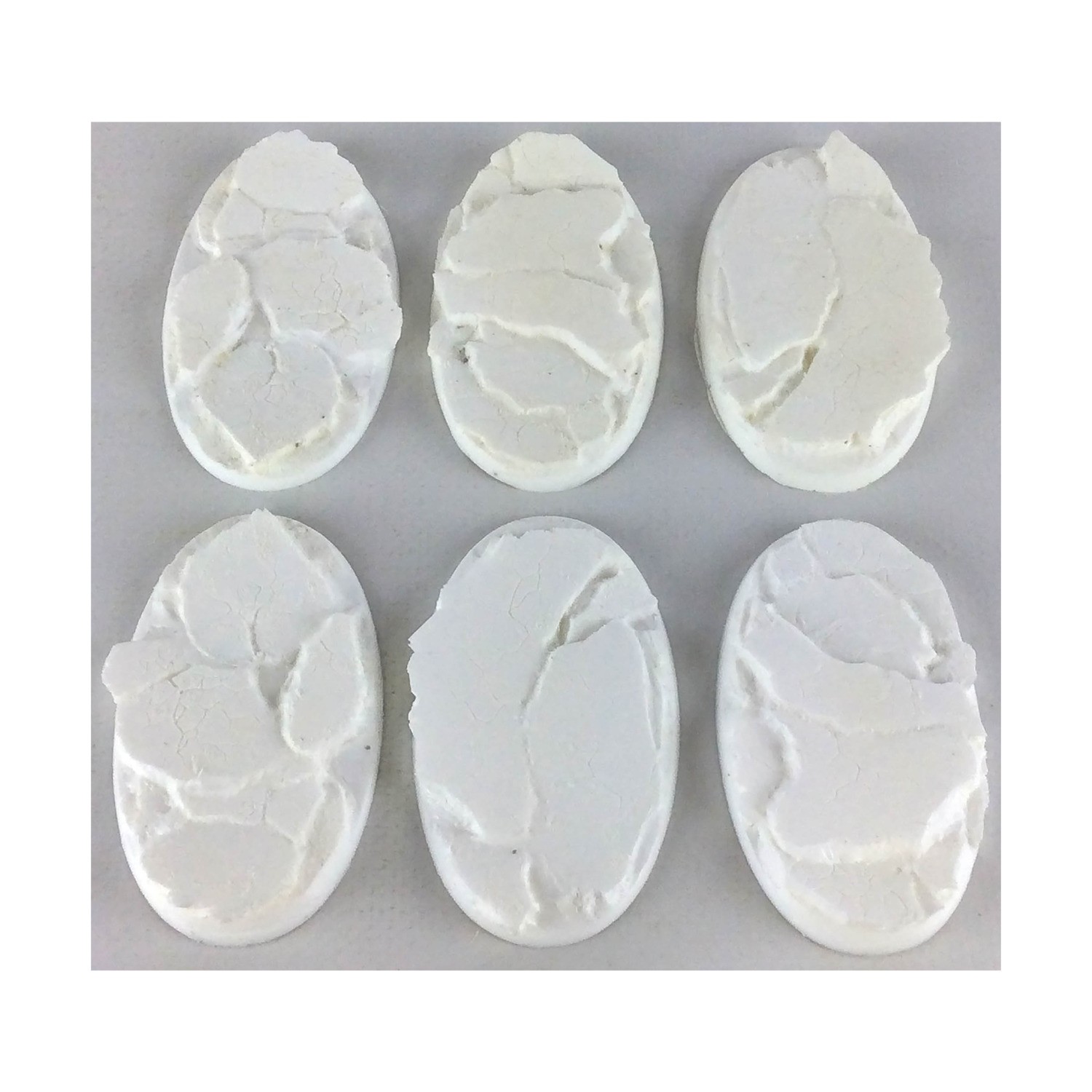 Lot Bases & Accessories 90 x 50 mm Oval Rocky Bases Collection #1 NM