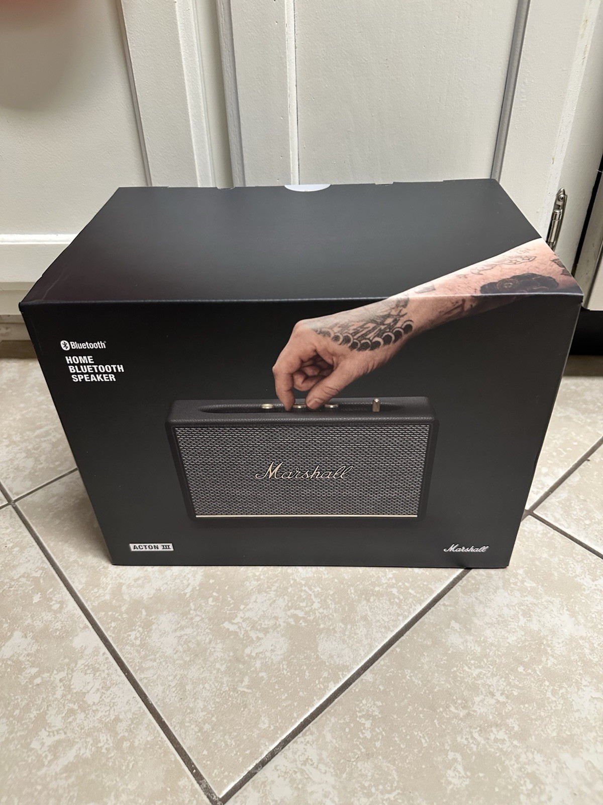 Marshall Acton III Bluetooth Speaker - Black BRAND NEW SEALED