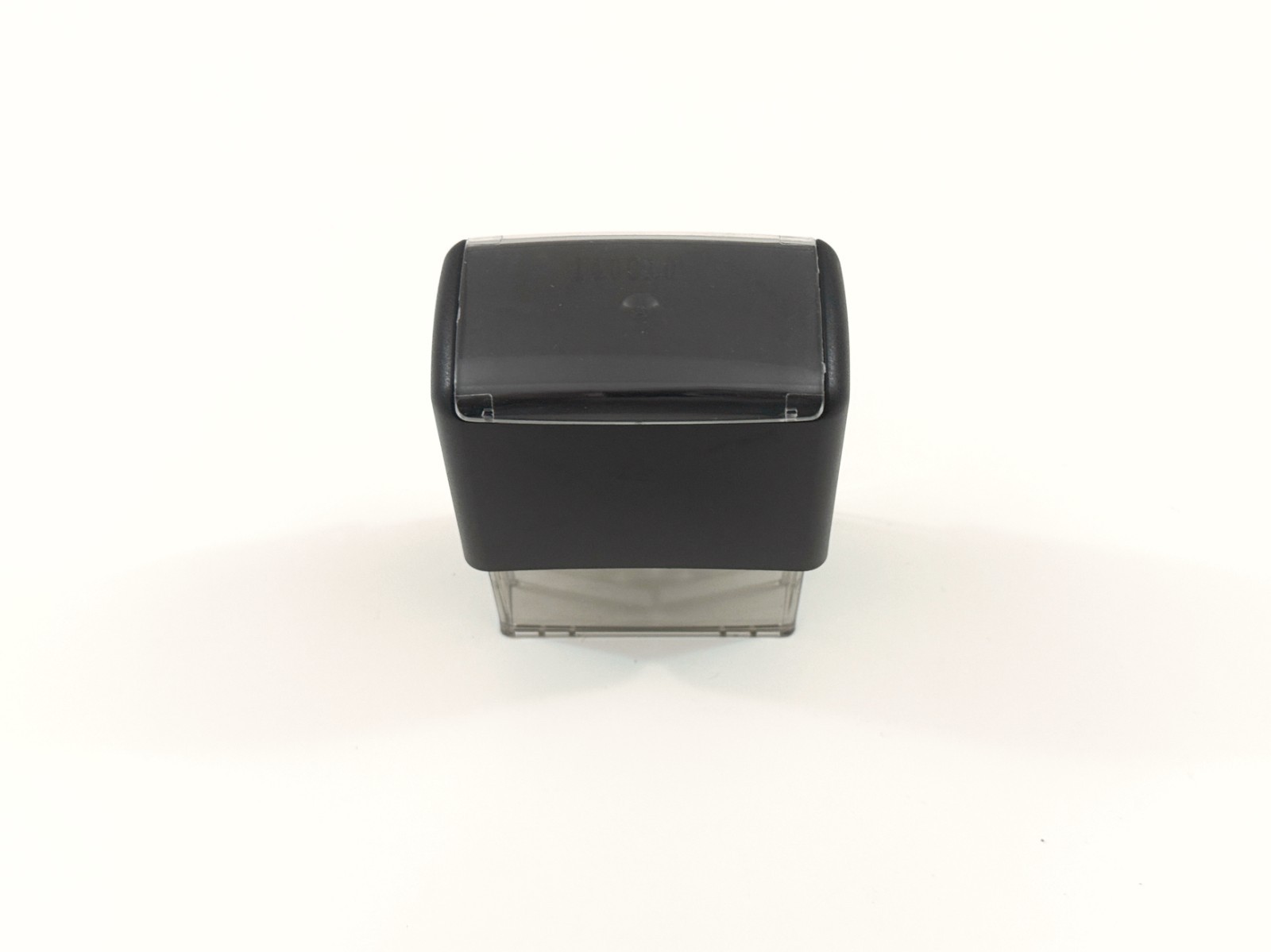 Blank Large Self-Inking Stamp in Black Ink