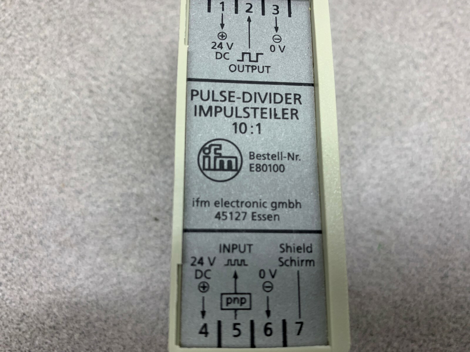 NEW TAKEOUT WIELAND DIVIDER E80100