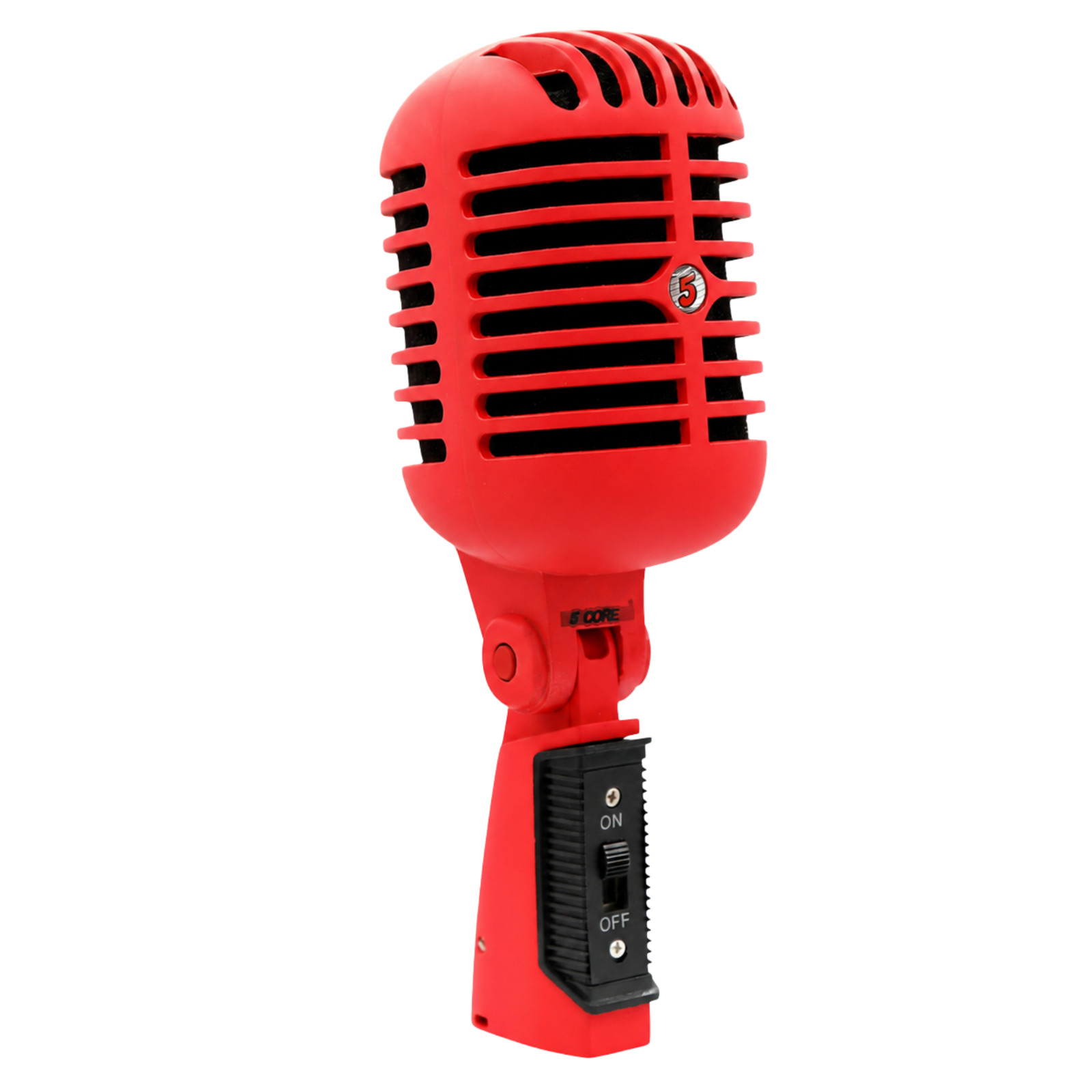 5 Core Retro Dynamic Vocal Iconic Microphone Vintage Classic Unidirectional Mic
