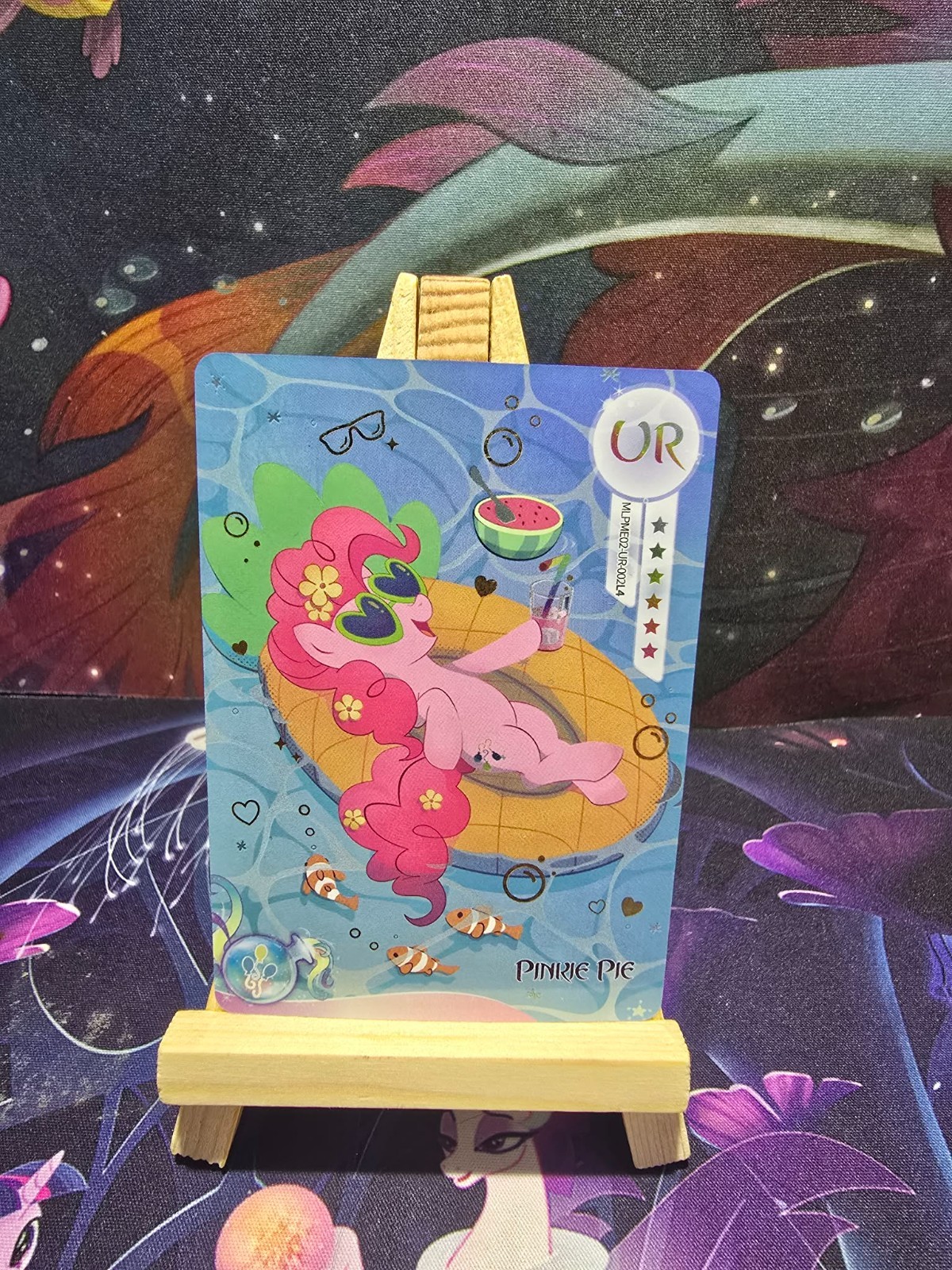 KAYOU My Little Pony Pinkie Pie (UR) Pool party Card 2025 MLPME02-UR-0002L4