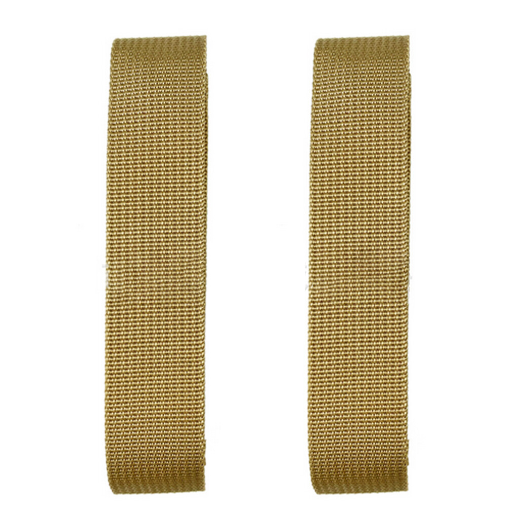 8PCS 6" MOD MOLLE PALS Modular Web Gear Replacement Tie Straps Brown US