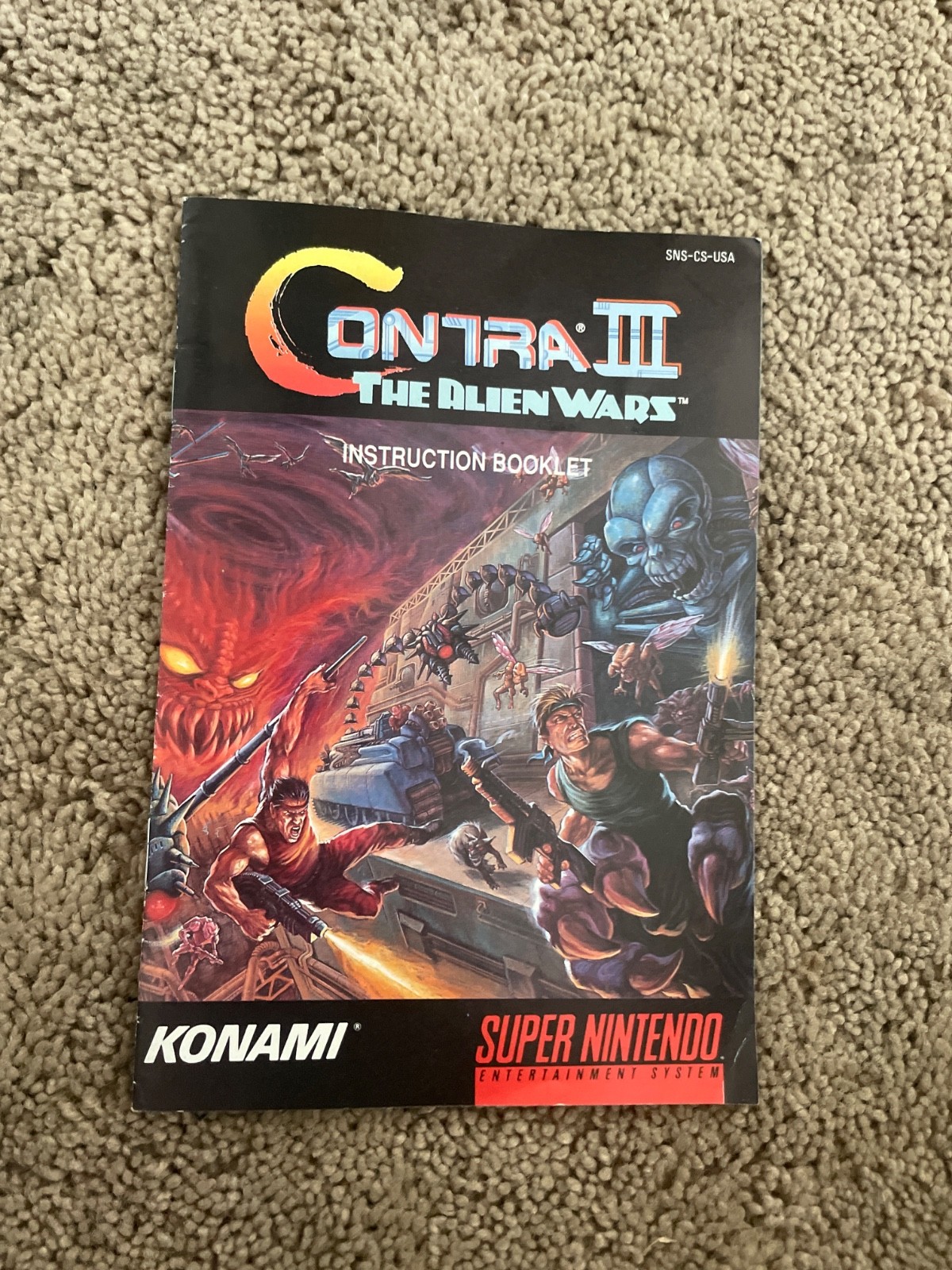 instruction booklet