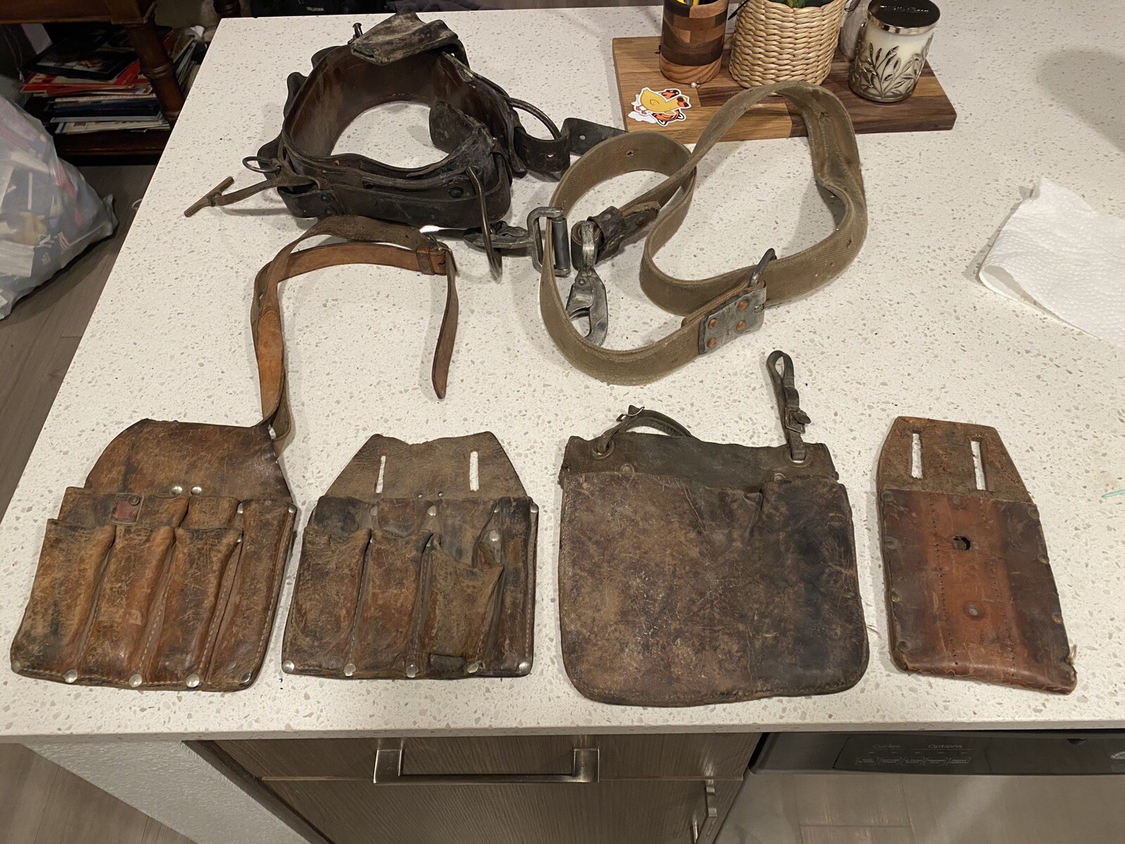Vintage buckingham climbing belt And Other Leather Accessories