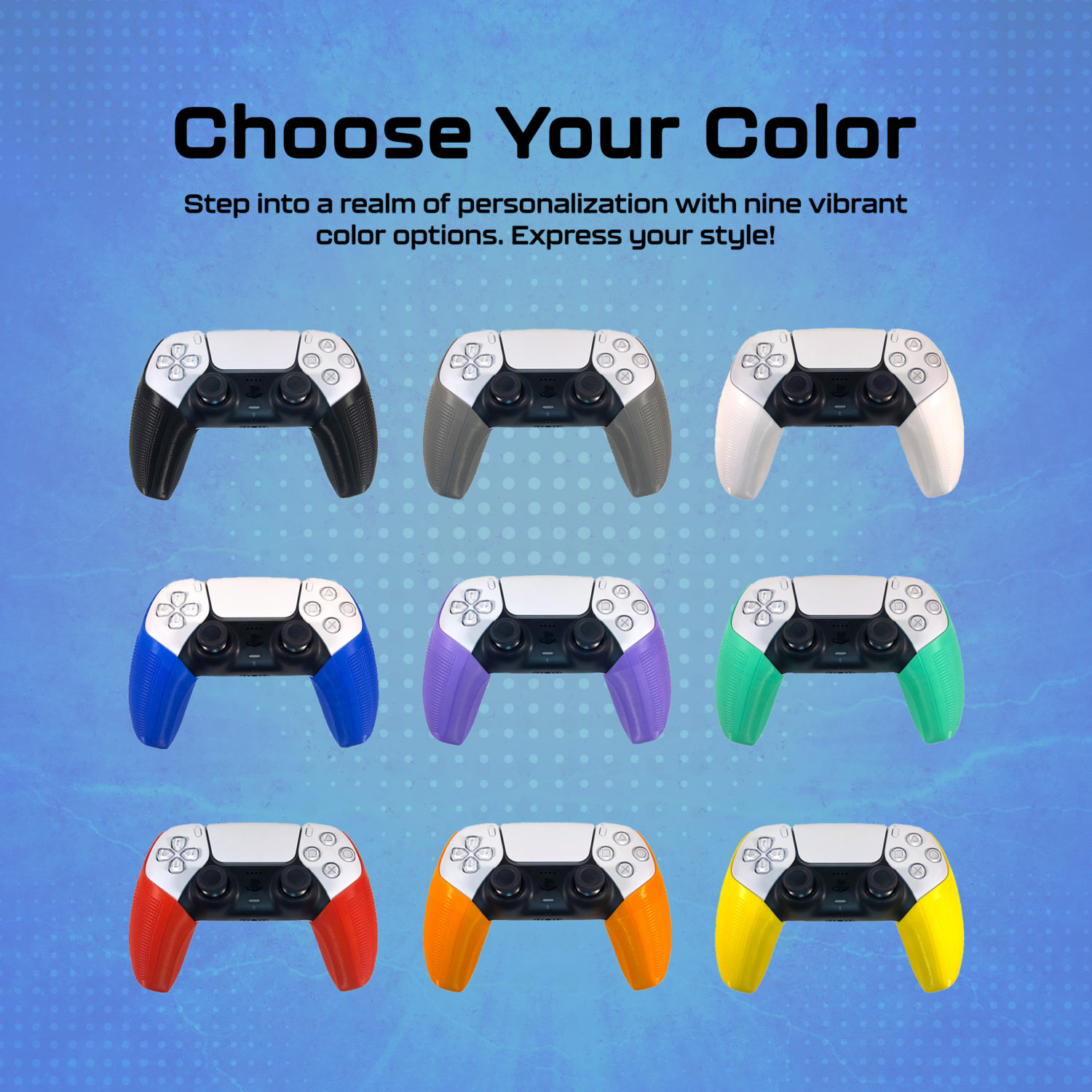 PS5 Dualsense Controller Comfort Grip - 3D Printed